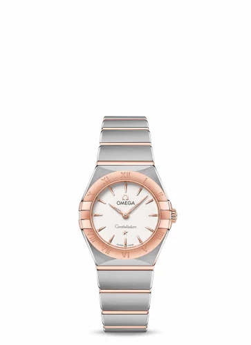 Omega Constellation Manhattan 25 Quartz Stainless Steel / Sedna Gold / Silver 131.20.25.60.02.001 (13120256002001)